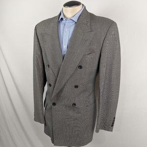 Hugo Boss Double Breasted Gray Al Capone